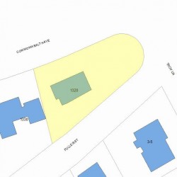 1320 Commonwealth Ave, Newton MA 02465-2913 plot plan