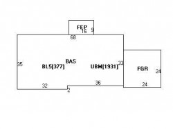 71 Brandeis Rd, Newton MA 02459-2707 floor plan
