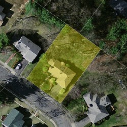 20 Dorothy Rd, Newton MA  02459-3308 aerial view