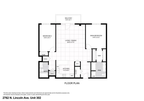 2762 Lincoln Ave, Chicago IL 60614-2425 exterior