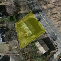 103 Cypress St, Newton MA 02459-2225 aerial view