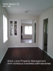 3424 Manor Ct, Indianapolis IN  46218-1643 exterior