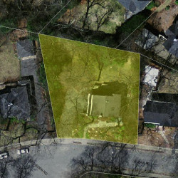 37 Alban Rd, Newton MA  02468-1902 aerial view