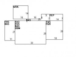 234 Quinobequin Rd, Newton MA 02468-1817 floor plan