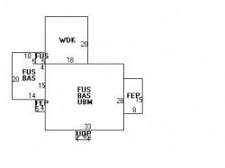 136 Gordon Rd, Newton MA 02468-1227 floor plan