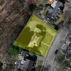 51 Stony Brae Rd, Newton MA 02461-1728 aerial view