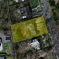 15 Gammons Rd, Newton MA 02468-1215 aerial view