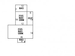 111 Edinboro St, Newton MA  02460-1301 floor plan