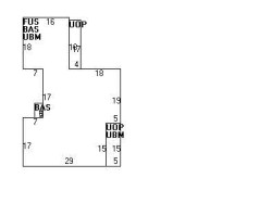 56 Lincoln Rd, Newton MA 02458-1254 floor plan