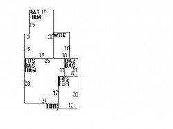 12 Chaske Ave, Newton MA 02466-1104 floor plan