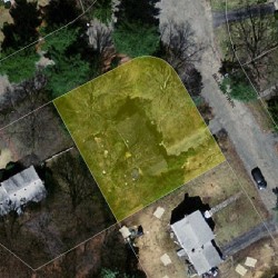 14 Belmore Park, Newton MA 02462-1515 aerial view