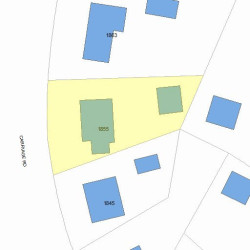 1855 Commonwealth Ave, Newton MA 02466-2725 plot plan