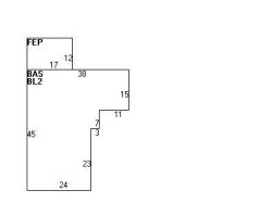 122 Christina St, Newton MA  02461-1916 floor plan