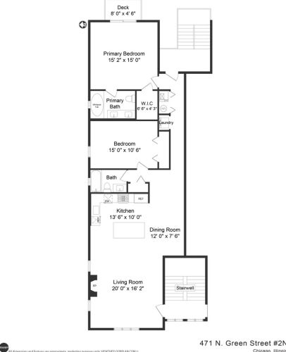 471 Green St, Chicago IL  60642-8203 exterior