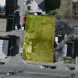 181 California St, Newton MA  02458-1006 aerial view