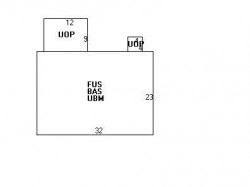 1412 Walnut St, Newton MA  02461-1858 floor plan