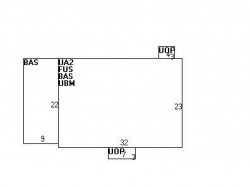 282 Homer St, Newton MA 02459-1414 floor plan