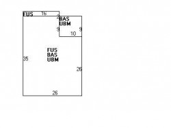 14 Evergreen Ave, Newton MA 02466-1703 floor plan