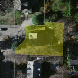 19 Elmore St, Newton MA 02459-1118 aerial view