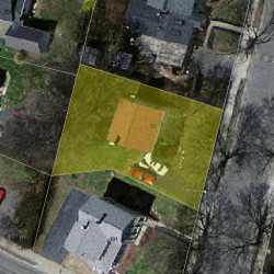 10 Edward Rd, Newton MA 02465-1120 aerial view