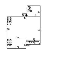 36 Stanley Rd, Newton MA 02468-2338 floor plan