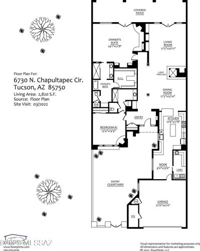 6730 Chapultapec Cir, Tucson AZ  85750-1001 exterior