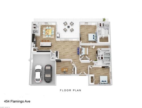 454 Flamingo Ave, Naples FL 34108-2111 exterior