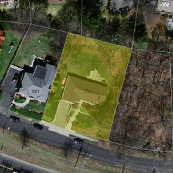 1215 Commonwealth Ave, Newton MA 02465-2908 aerial view