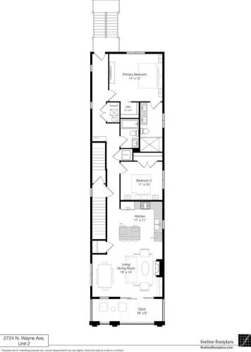 2724 Wayne Ave, Chicago IL 60614-1232 exterior