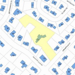 241 Greenwood St, Newton MA 02459-3039 plot plan