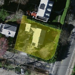 735 Centre St, Newton MA 02458-2531 aerial view