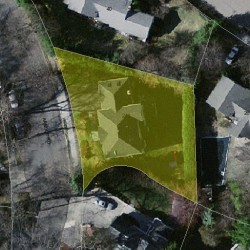 243 Arnold Rd, Newton MA 02459-3018 aerial view