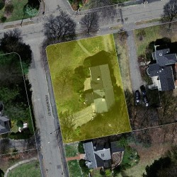 320 Otis St, Newton MA 02465-2566 aerial view