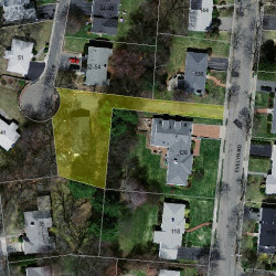 132 Evelyn Rd, Newton MA 02468-1042 aerial view