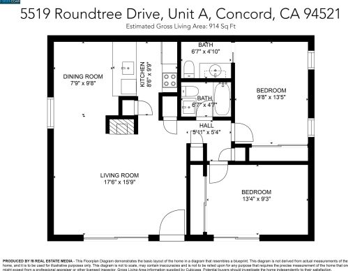 5519 Roundtree Dr, Concord CA 94521-7982 exterior