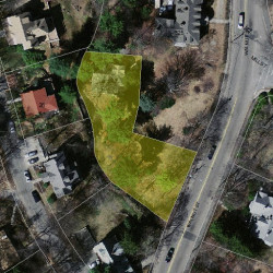 543 Walnut St, Newton MA  02460-2468 aerial view