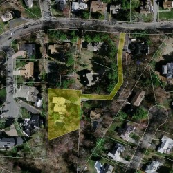 343 Brookline St, Newton MA 02459-3151 aerial view