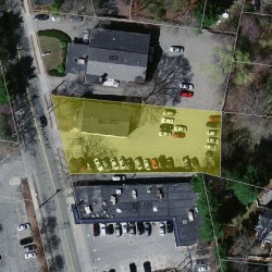 860 Walnut St, Newton MA  02459-1756 aerial view
