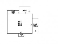 264 Homer St, Newton MA 02459-1413 floor plan