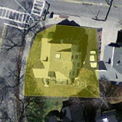 70 River St, Newton MA 02465-1854 aerial view