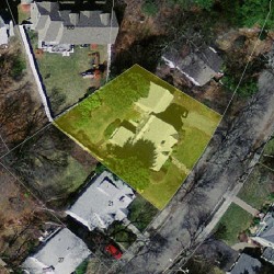 15 Alexander Rd, Newton MA 02461-1830 aerial view