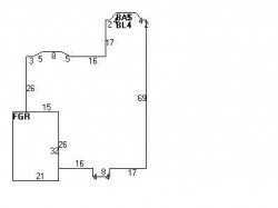 151 Nevada St, Newton MA  02460-1228 floor plan