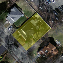 70 Prospect St, Newton MA 02465-2337 aerial view