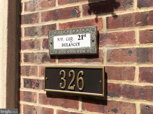 326 21 St, Philadelphia PA 19130-3237 exterior