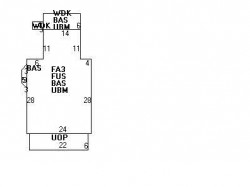 72 Pearl St, Newton MA  02458-1516 floor plan