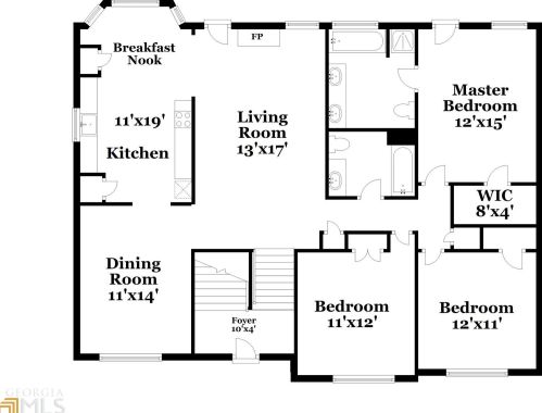 2540 Field Spring Dr, Lithonia GA  30058-3838 exterior