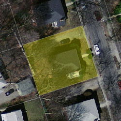 107 Withington Rd, Newton MA 02460-2037 aerial view