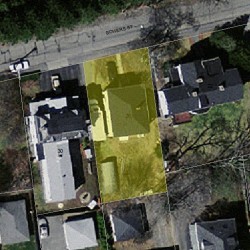 26 Bowers St, Newton MA  02460-1903 aerial view