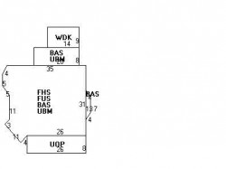 111 Grasmere St, Newton MA 02458-2212 floor plan