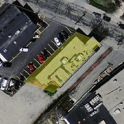 36 Crafts St, Newton MA  02458-1249 aerial view